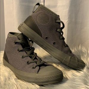 CONVERSE - NWOT- ALL GREY - CLEAN
